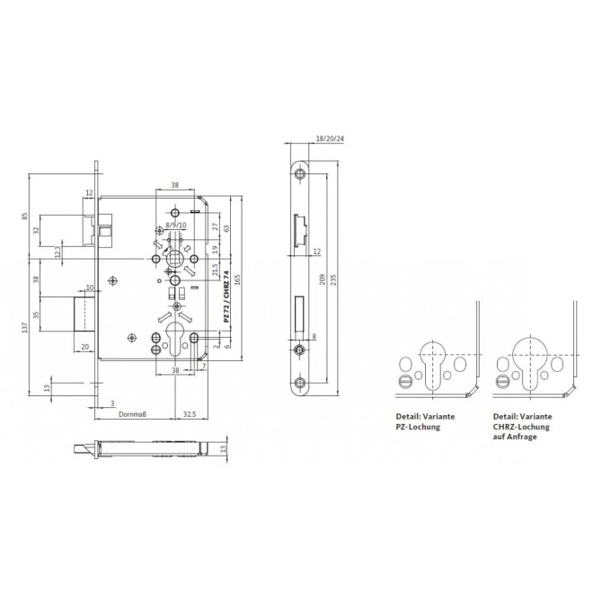 Behördenschloss 0615 Klasse 5