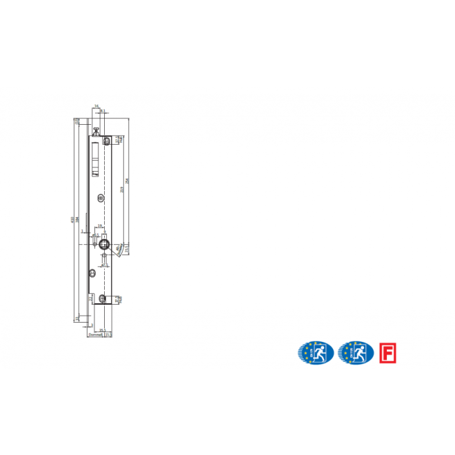 Motorisches Treibriegelschloss 1993