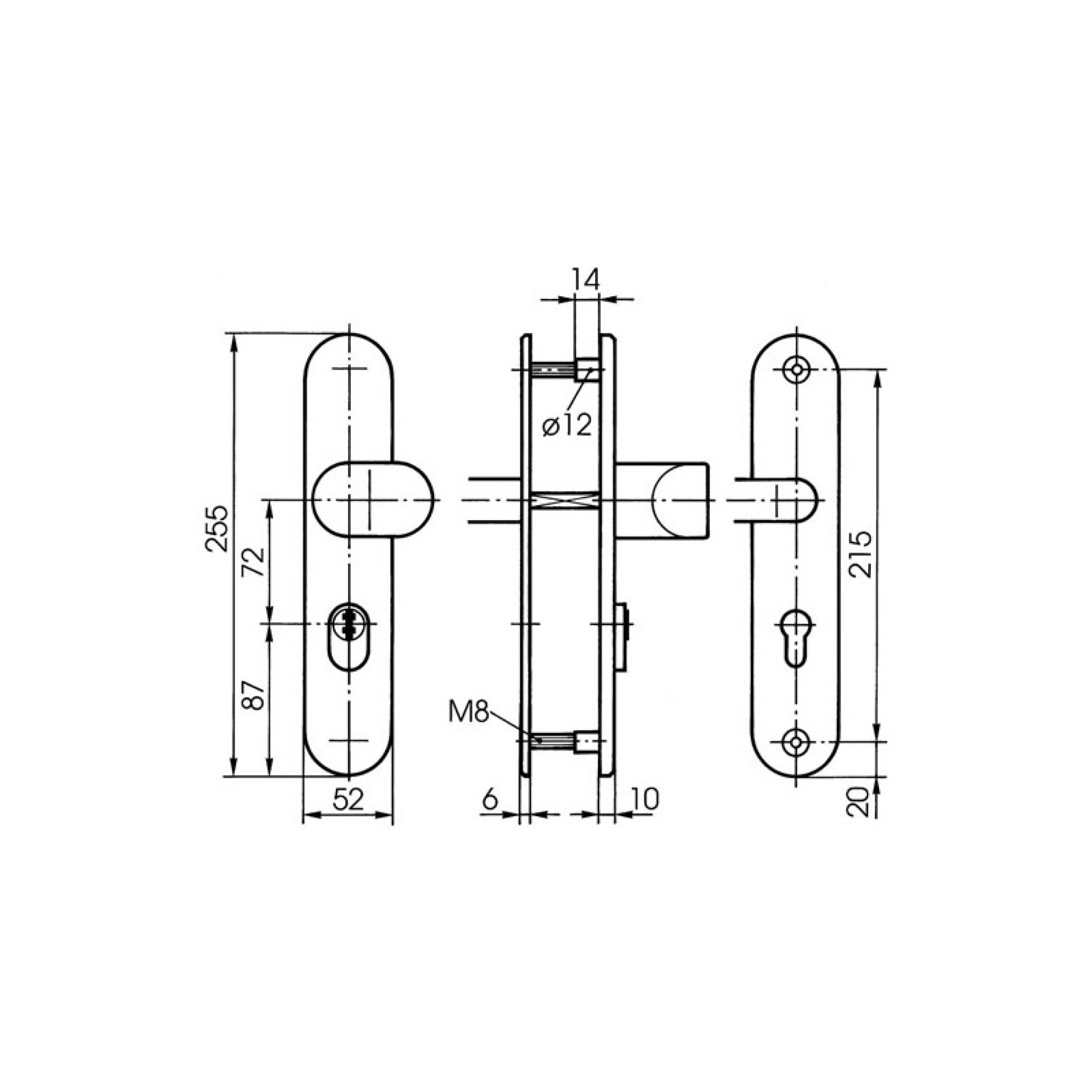 Schutzbeschlag S408 Schutzbeschlag S408